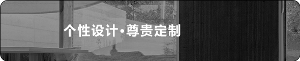 个性设计、尊贵定制